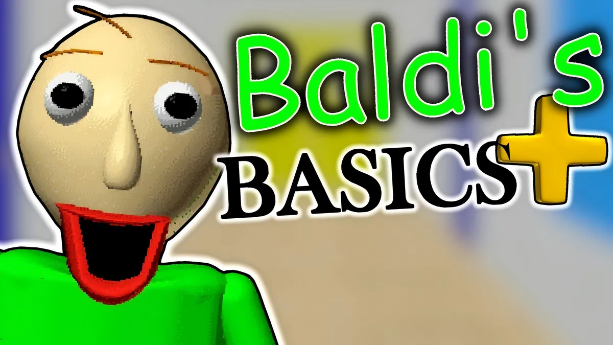 Baldi's Basics Unblocked gameplay screenshot